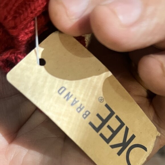 Cherokee USA Flag Cardigan Sweater XL Made in USA Vintage Patriotic Knit Stars S - Picture 5 of 8